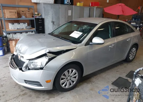 2011 Chevrolet Cruze 1Lt из США, поврежденный, VIN 1G1PF5S90B7307662